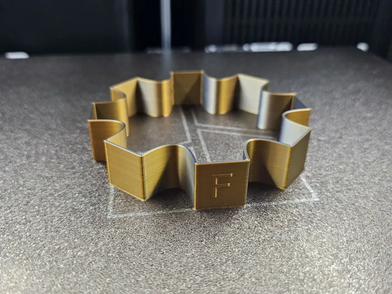 Multicolor Filament Orientation Test – Octagon
