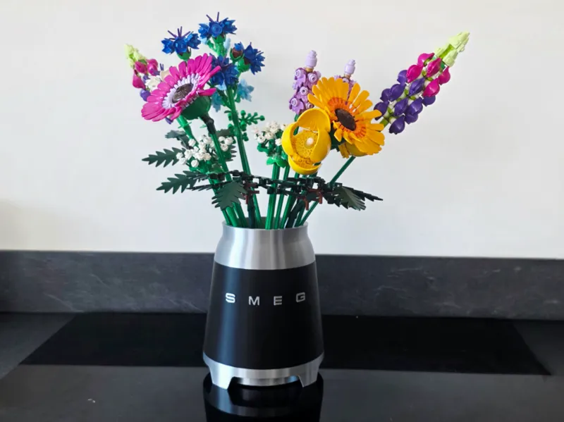 Retro 50s-Style "SMEG" Inspired Vase