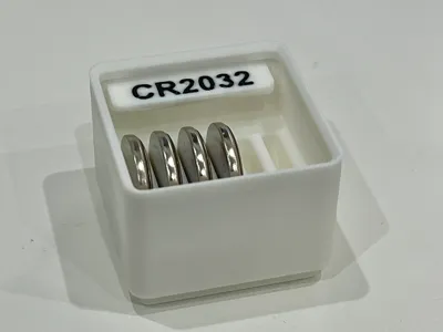 Gridfinity Cell Battery Holder – CR2032 & CR2025