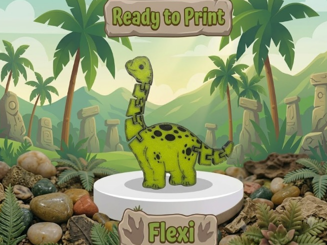 ¡Dino Amigo Flexi! - Brontosaurus
