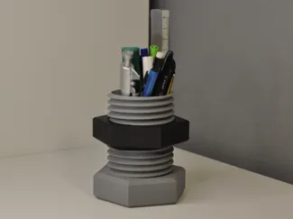 Schrauben Stiftehalter- pencil holder screw