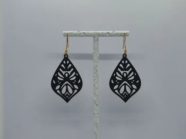 Aretes Hoja de Mariposa