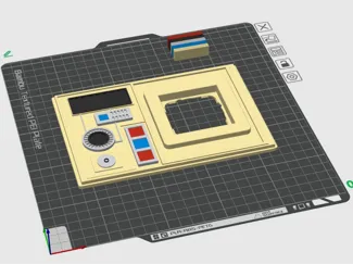 Galaxy Edge inspired Panel for Gira System 55