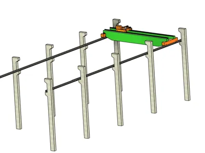 Factory Ceiling Overhead Crane