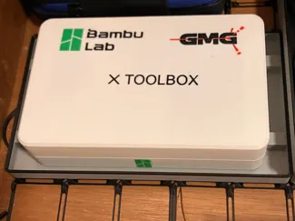 Custom Gridfinity box for "Bambu Lab X1 Tool Box"