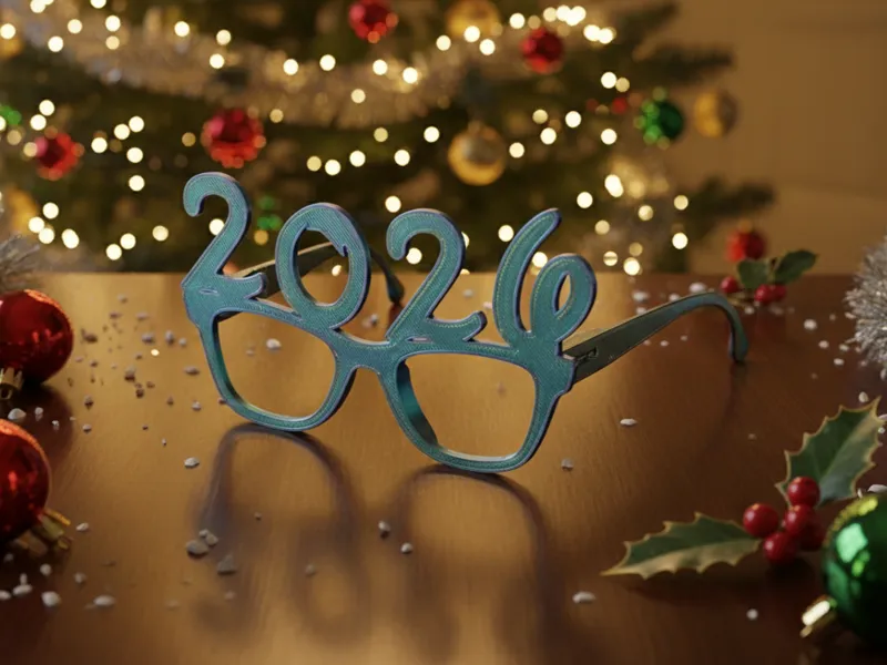 2026 New Year Glasses / Gafas de Año Nuevo