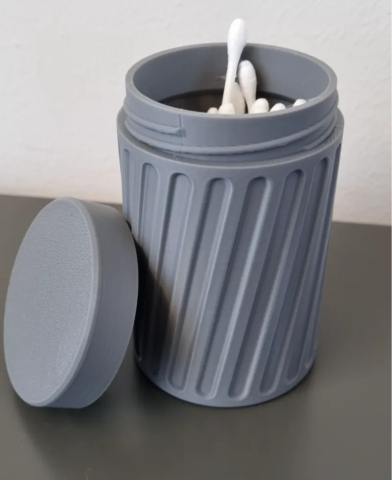 Jar with lid made for tops
