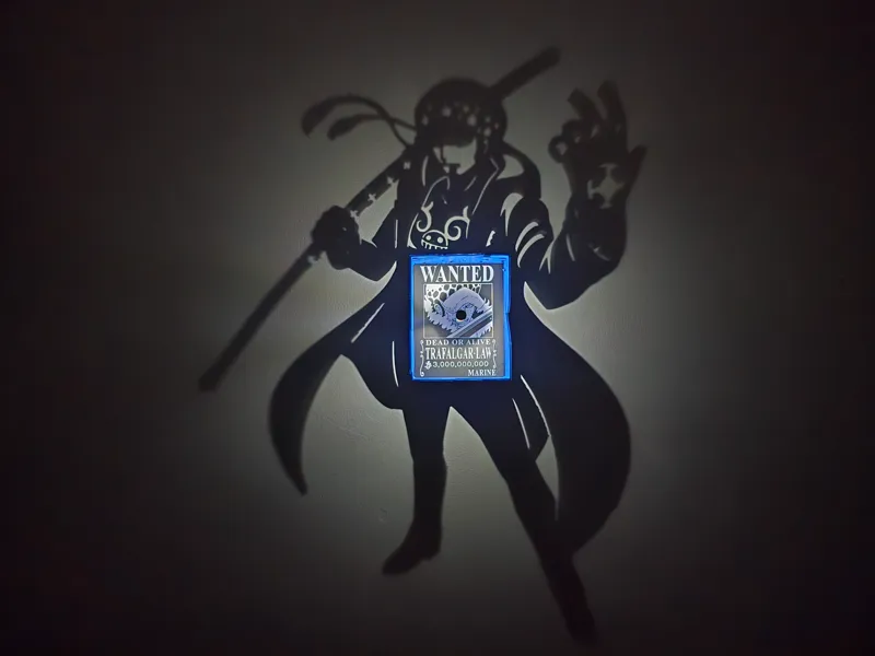Trafalgar D. Water Law - Shadow lamp