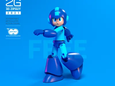 Mega Man head color