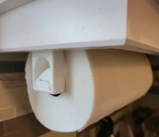 Quick Reload Paper Towel Holder: XL to fit huge rolls of paper towels