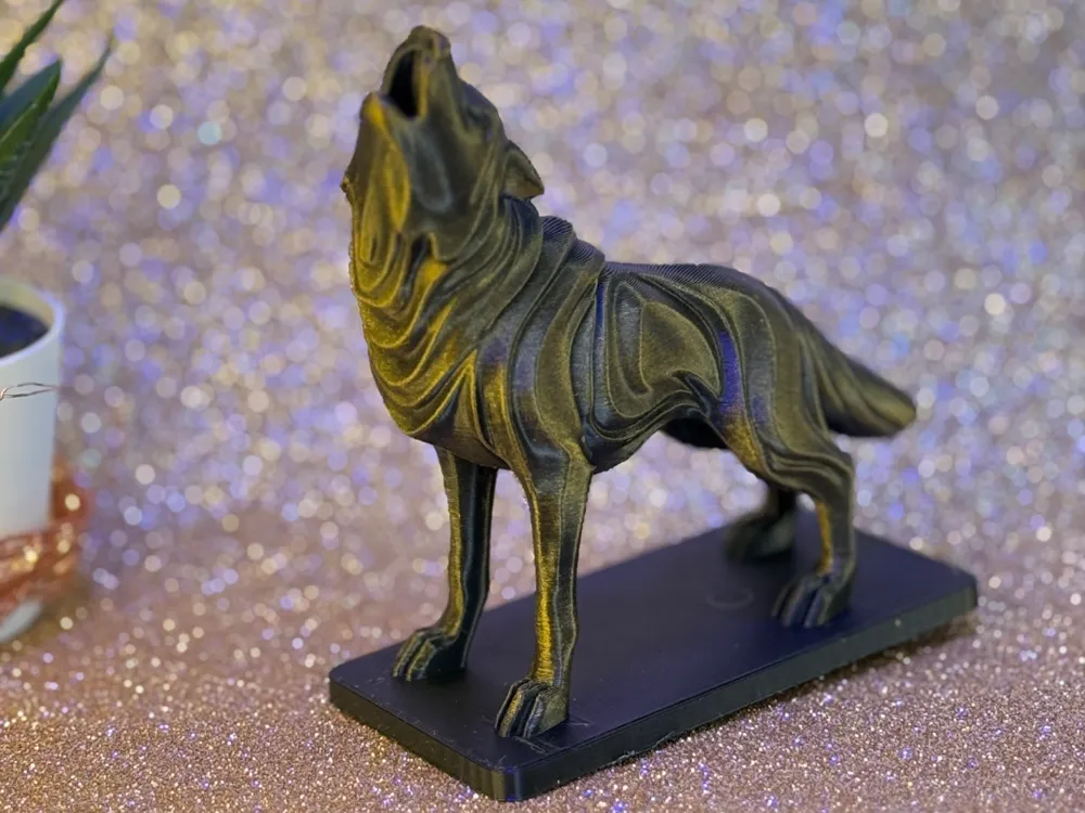 Strange WOLF - Free 3D Print Model - MakerWorld