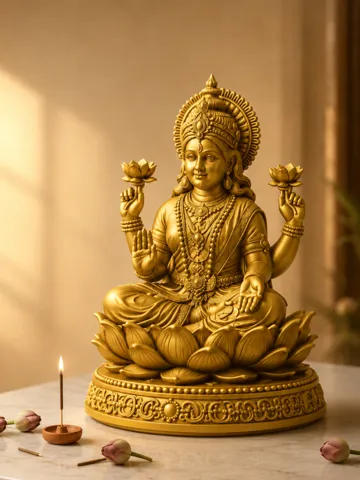 Letrero o emblema decorativo: Goddess Saraswathi – Premium Devotional Idol — vista de referencia 2
