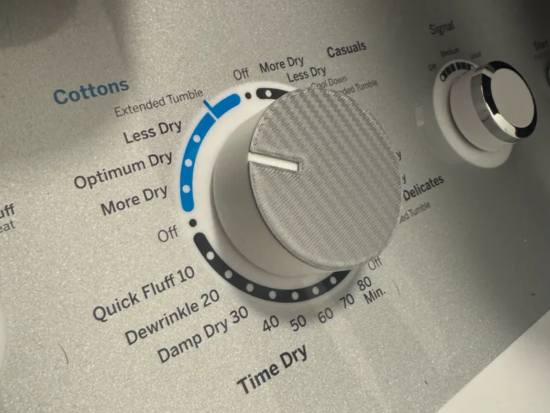 GE Dryer knob