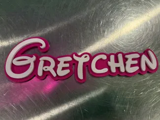 Name Plate Walto Font