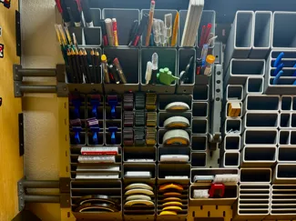 IKEA Skadis Angled Bin