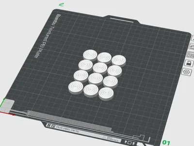 Checkers - Game Pieces