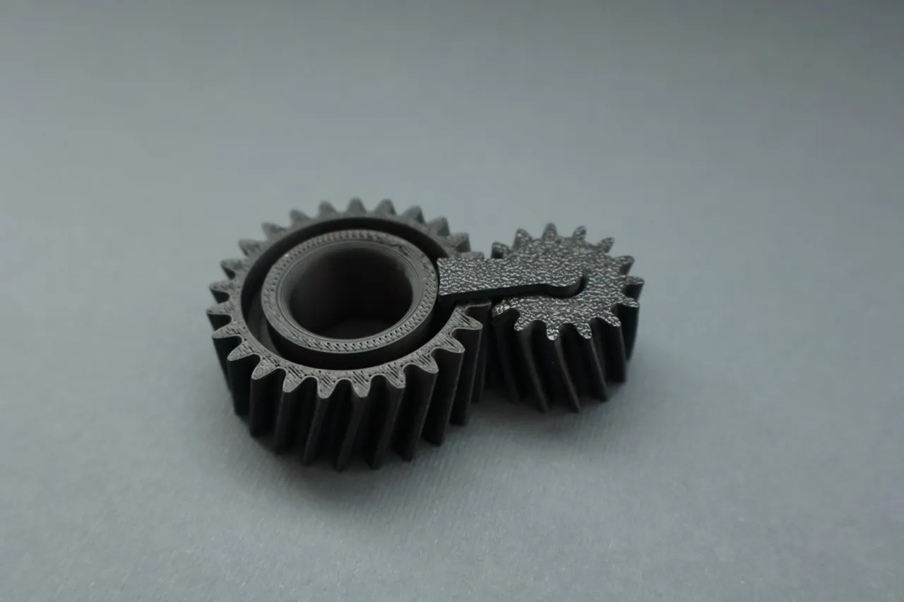 Helical Gear Finger Spinner Fidget view 4