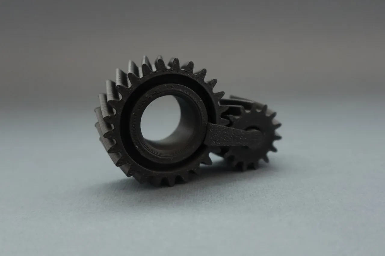 Helical Gear Finger Spinner Fidget view 3