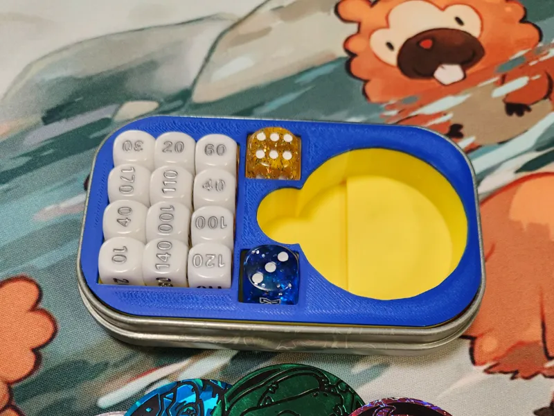Pokémon TCG Mini Tin Insert - Model: Kyle Style