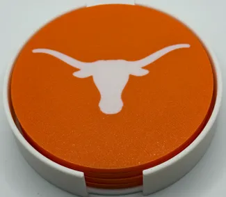 Texas Longhorns Coaster Set (4)