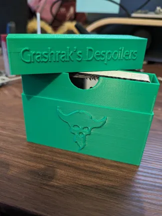 WH Underworlds Grashrak's Despoilers Deck Box