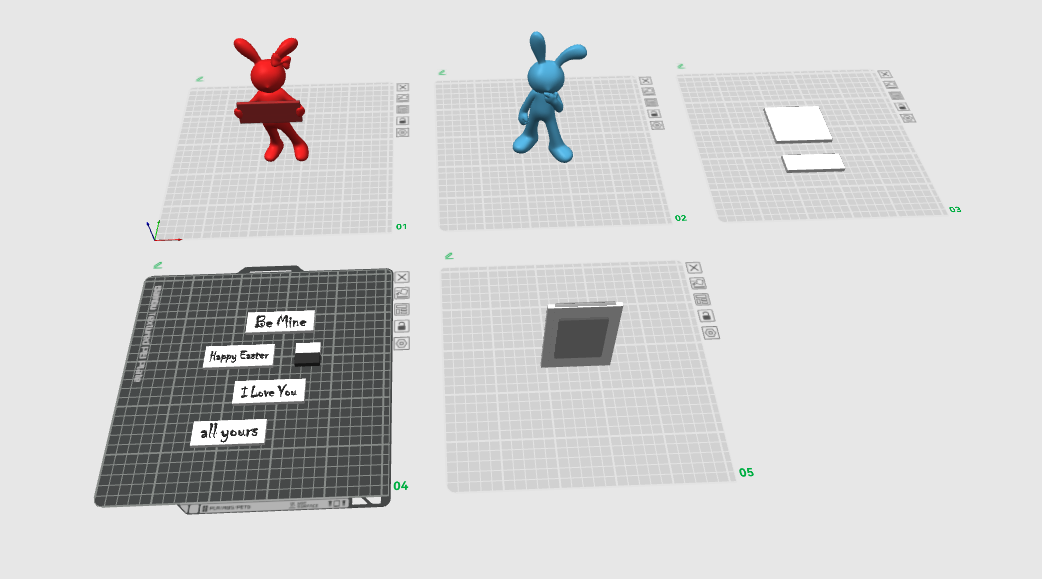 Miniatura 1 do modelo 3D Hopplings - The Message