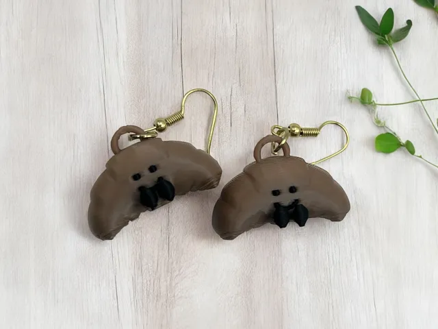 Jellycat Croissant Earrings / NotsoJelly