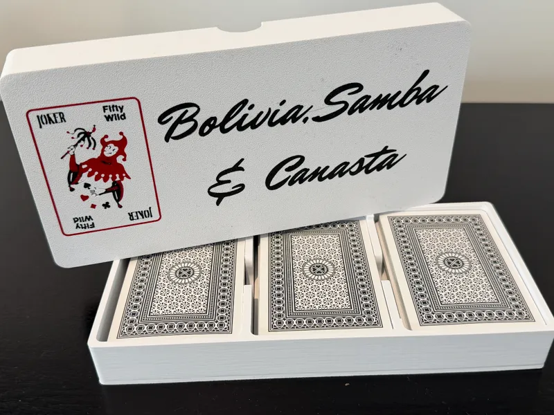 Samba and Bolivia Card Box