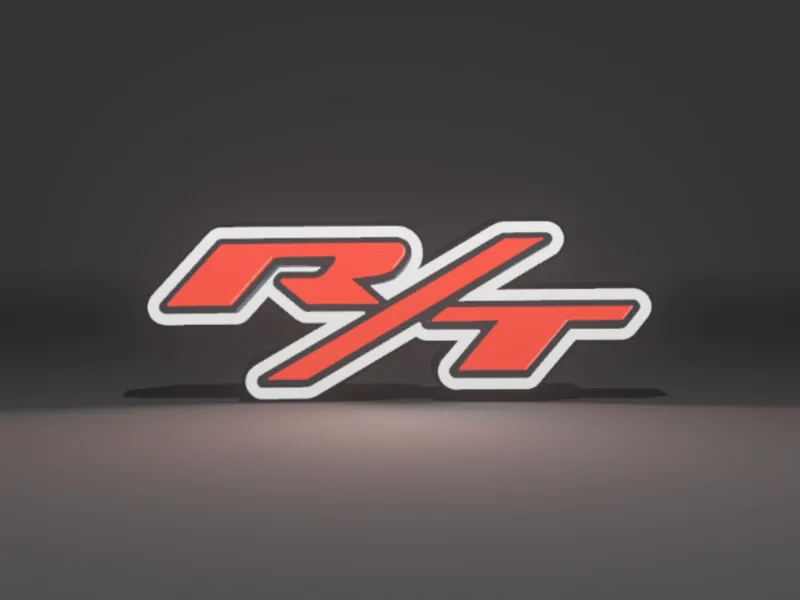 Mopar R/T Emblem Lightbox