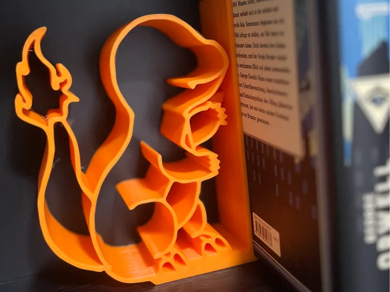 Pokémon Charmander Bookend