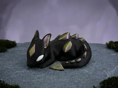 Sleeping Baby Dragon