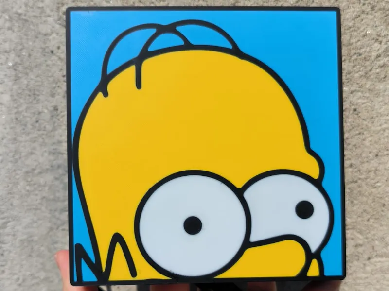 Lampada testa di Homer Simpson