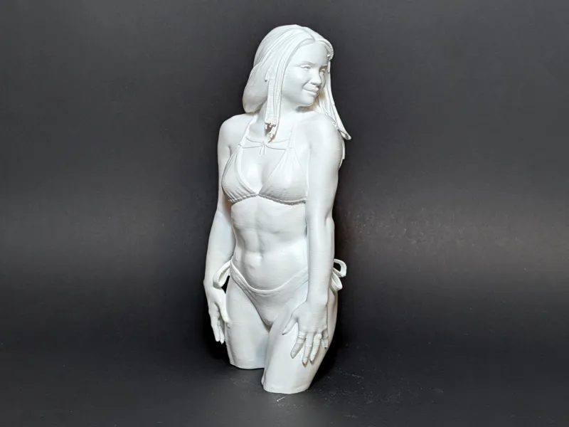 Artistic Bikini Woman - Female Anatomy Sculpture