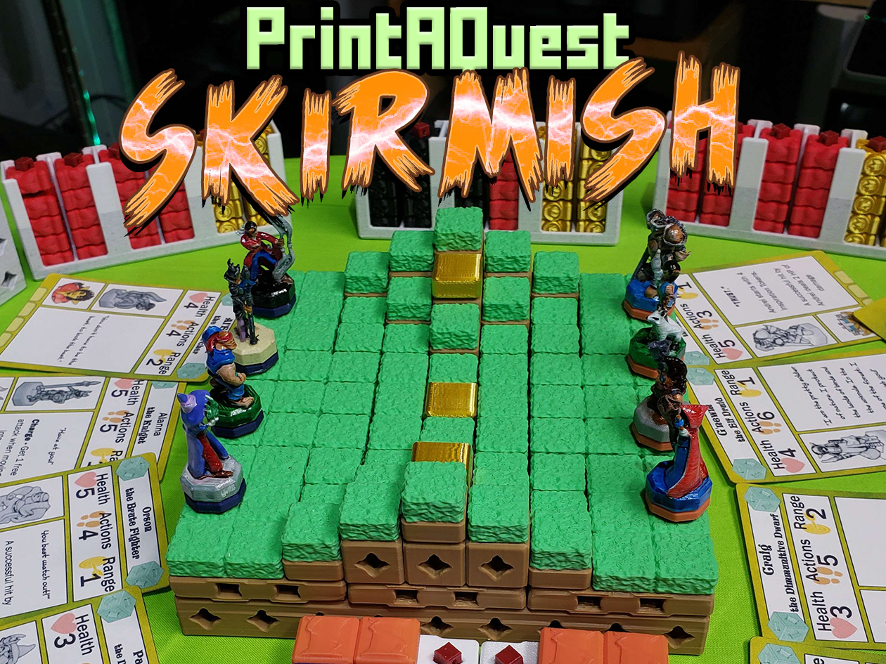 PrintAQuest: SKIRMISH - Tabletop Strategy Game