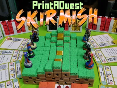 PrintAQuest: SKIRMISH - Tabletop Strategy Game