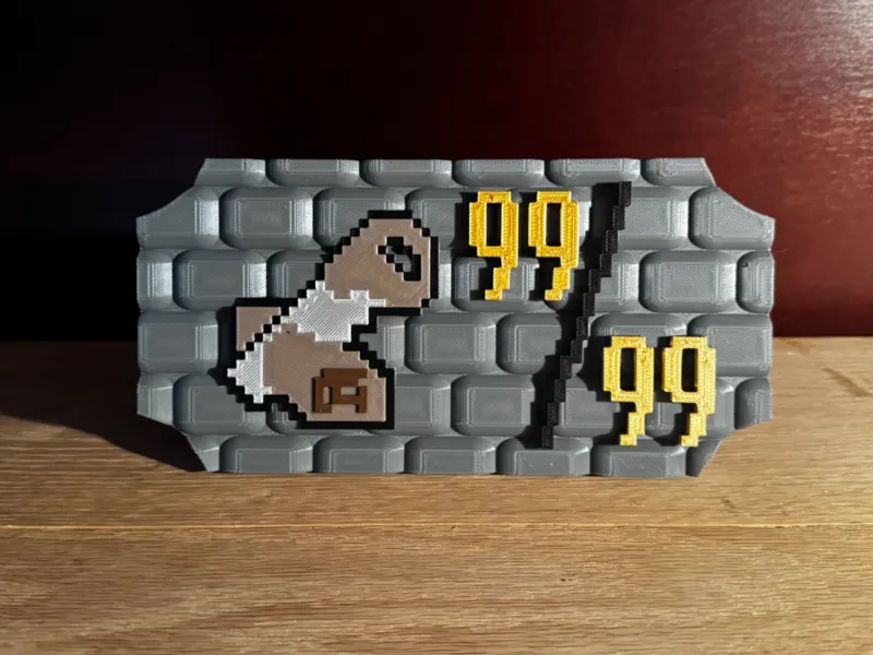 OldSchool RuneScape 99 Construction Plaque V3