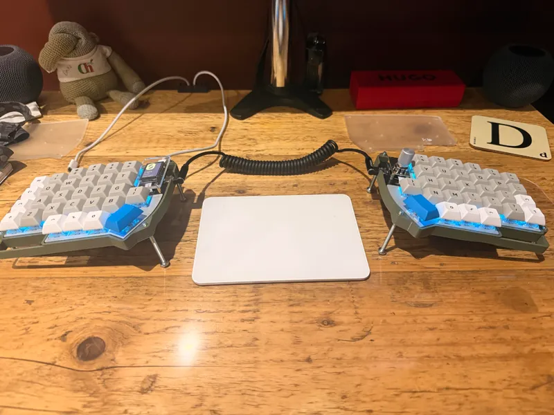 splitkb Halcyon Lily58 Keyboard Tenting Case