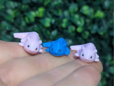 Mini Axolotl (multi color)