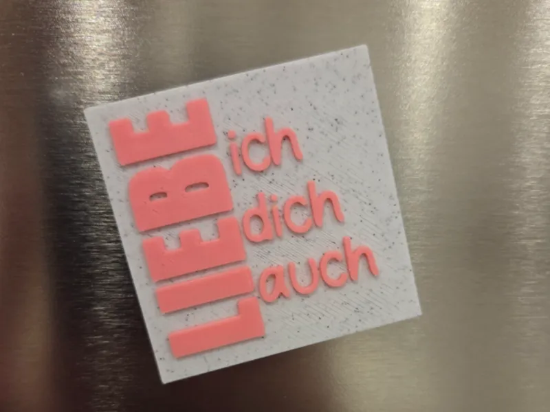 Magnet Liebesbotschaft