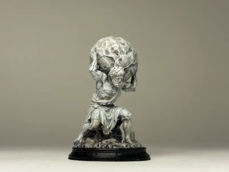 Sisyphus / Greek statue