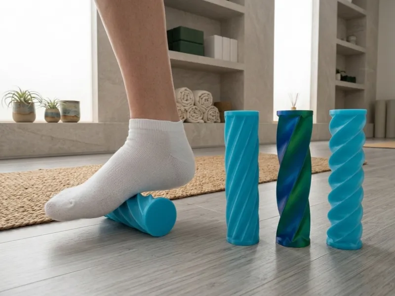 Fußmassagerolle Reflexzonenmassage Spiral