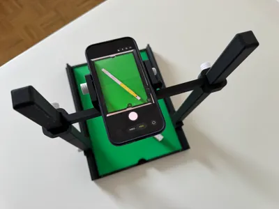 DIN A4 Photo Scan Stand for Fusion 360 CAD Work