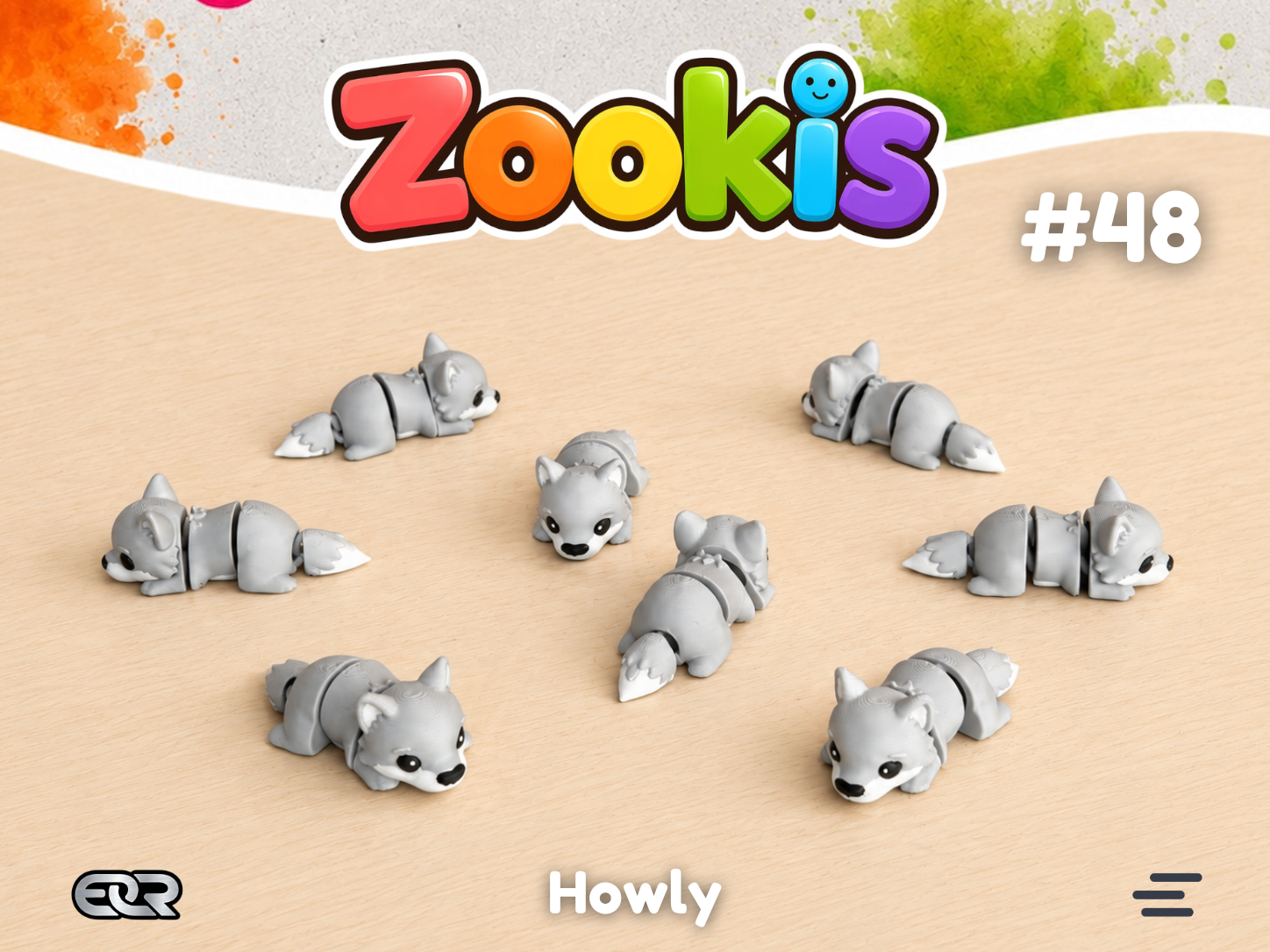 Zookis - Howly (wolf) #48