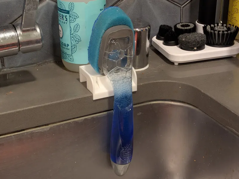Scotch-Brite Dishwand Sponge Holder Kitchen Sink