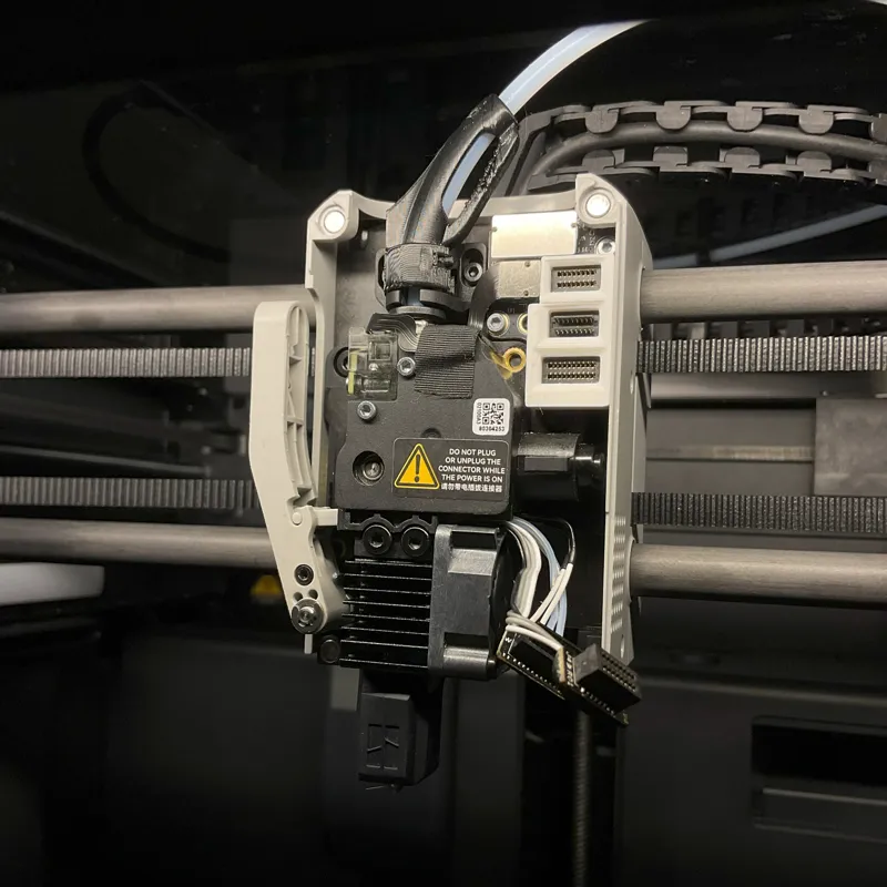 P1S Hotend Cable Guide original | Fast Nozzle Swap
