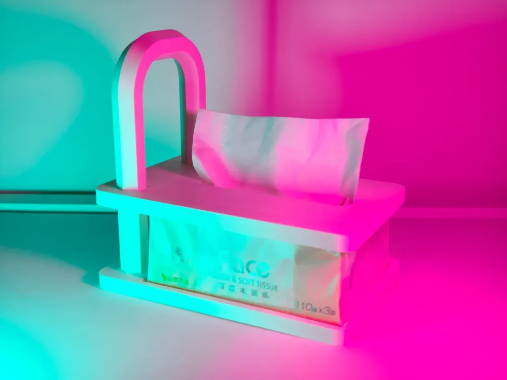 Tissue Box Parallel Multifunctional tissue box, portable, wall-mountable, and freestanding ...