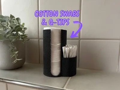 Design Wattepad & Q-Tip Halter