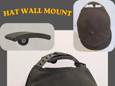 Minimal Hat Wall Mount