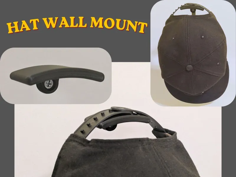 Minimal Hat Wall Mount