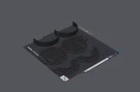 default settings, 0.2mm layer height, 2 walls, 15% infill